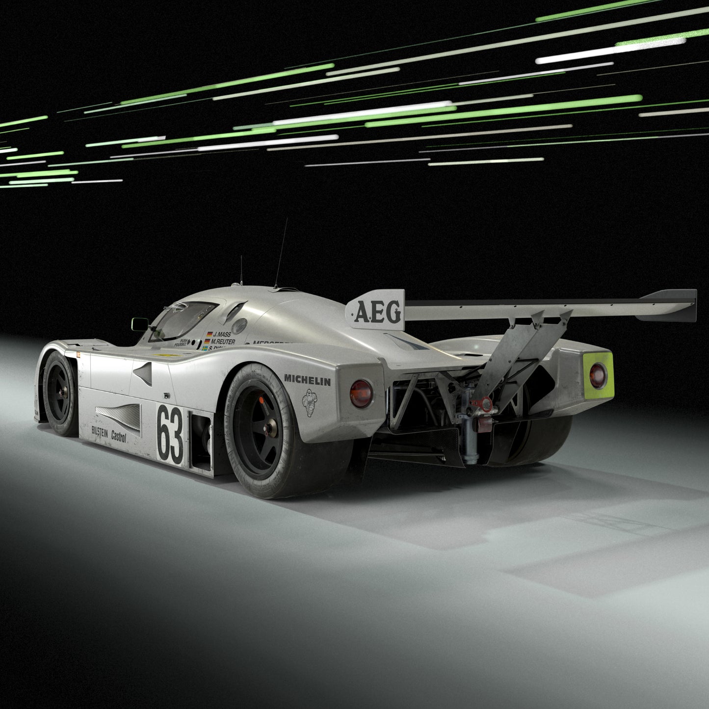 SAUBER-MERCEDES C9 – 24 HOURS OF LE MANS 1989 WINNER – 2