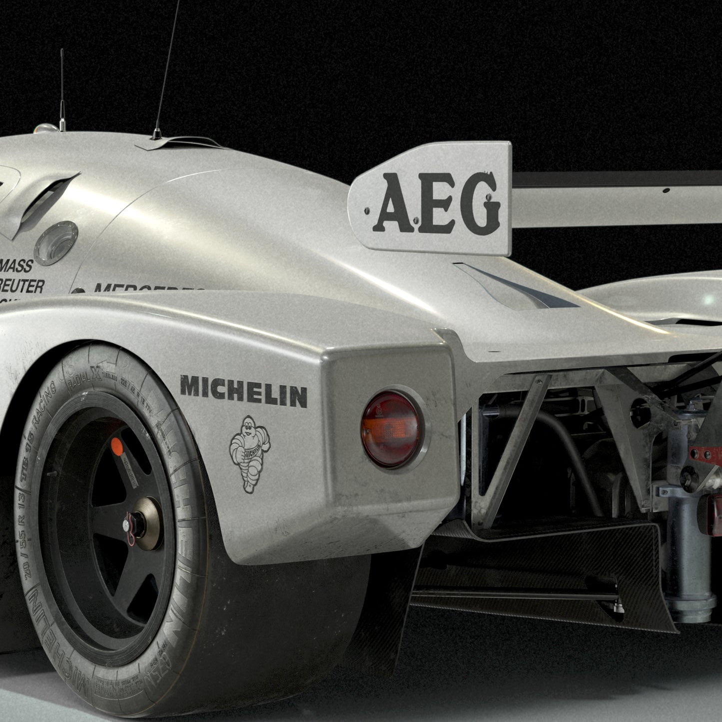 SAUBER-MERCEDES C9 – 24 HOURS OF LE MANS 1989 WINNER – 2