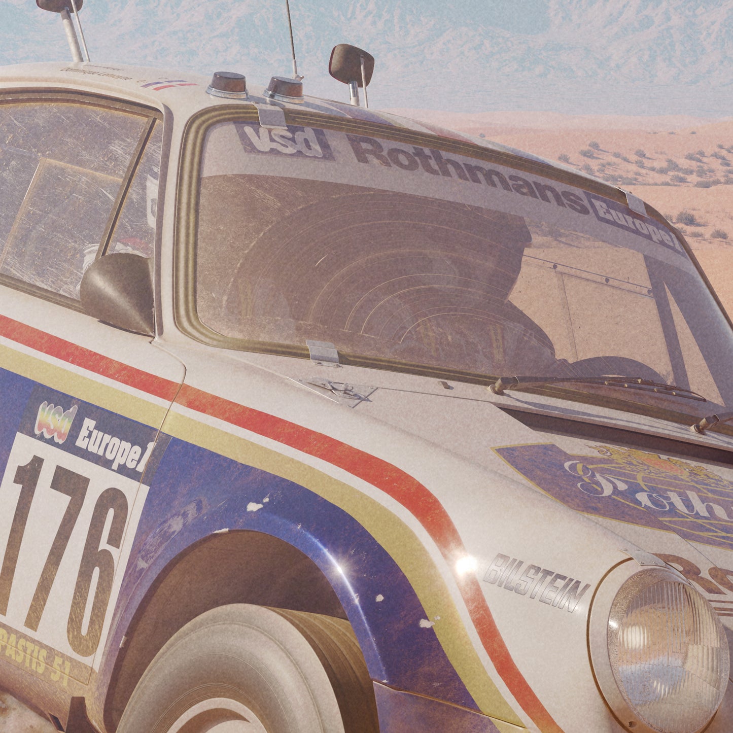 PORSCHE 953 – 1984 PARIS-DAKAR RALLY WINNER PORSCHE 911 – 2