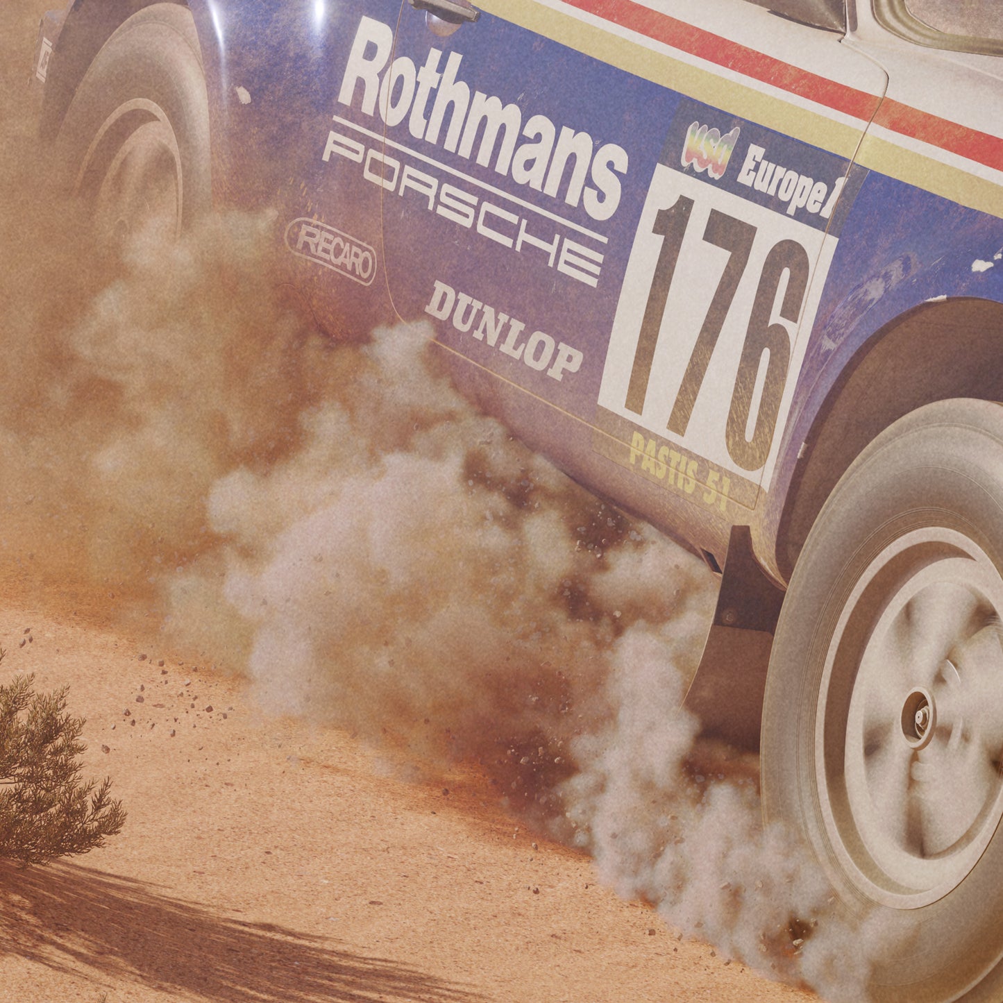 PORSCHE 953 – 1984 PARIS-DAKAR RALLY WINNER PORSCHE 911 – 2