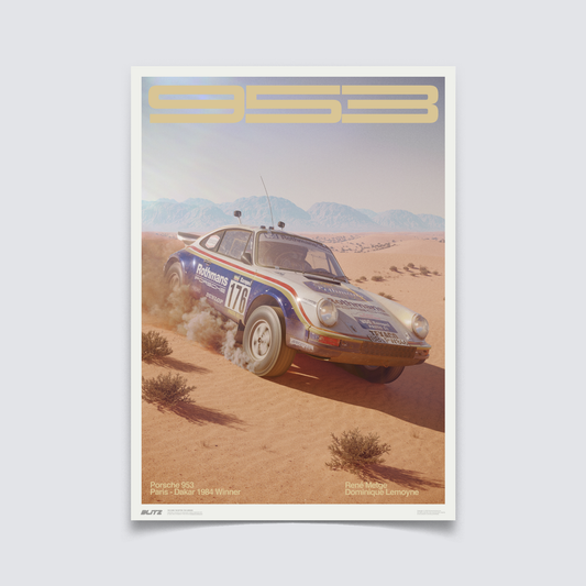 PORSCHE 953 – 1984 PARIS-DAKAR RALLY WINNER PORSCHE 911 – 2