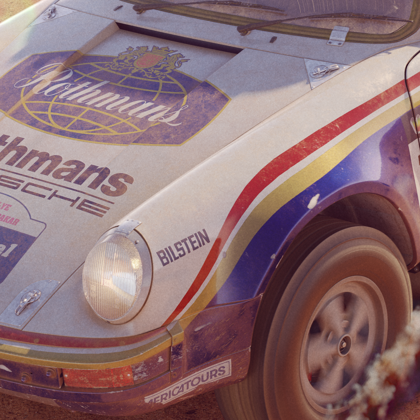 PORSCHE 953 – 1984 PARIS-DAKAR RALLY WINNER PORSCHE 911 – 1